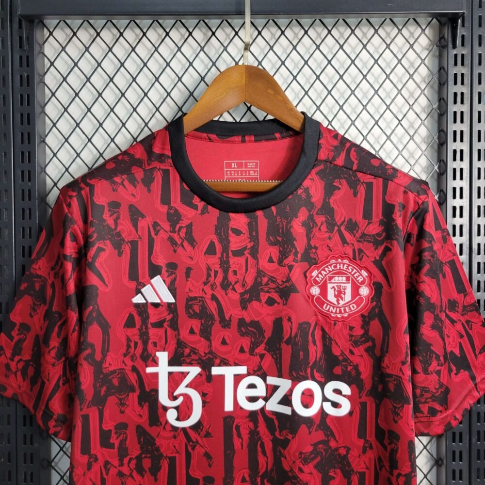 Manchester United Red&Black Training Kit 23/24 (FV) - Image 3
