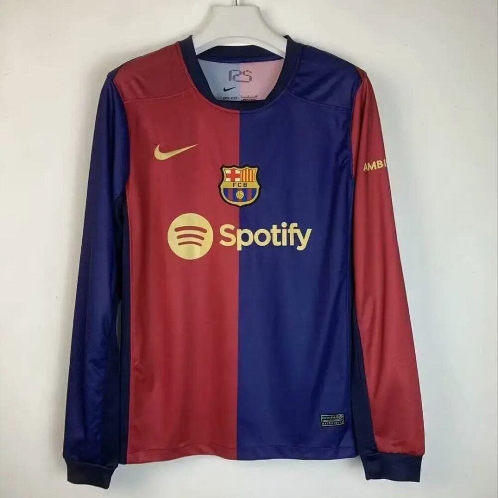 Barcelona Home Kit 24/25 Full Sleeve (FV)
