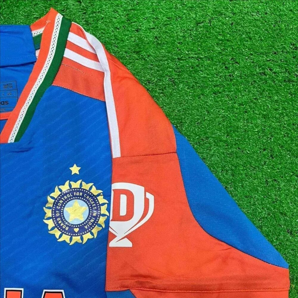 INDIA NEW T20 Cricket Jersey 24/25 (FV) - Image 3