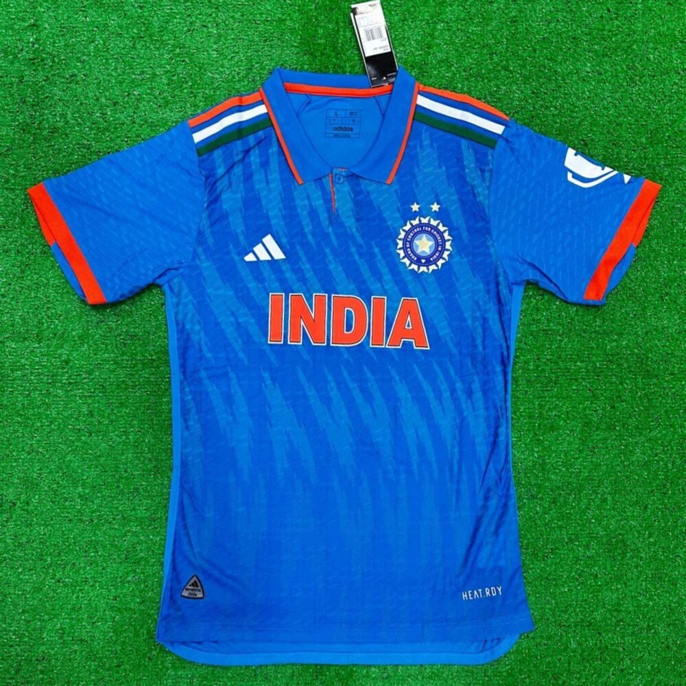 New India ODI Tricolor Jersey 2023 (PV) - Image 4