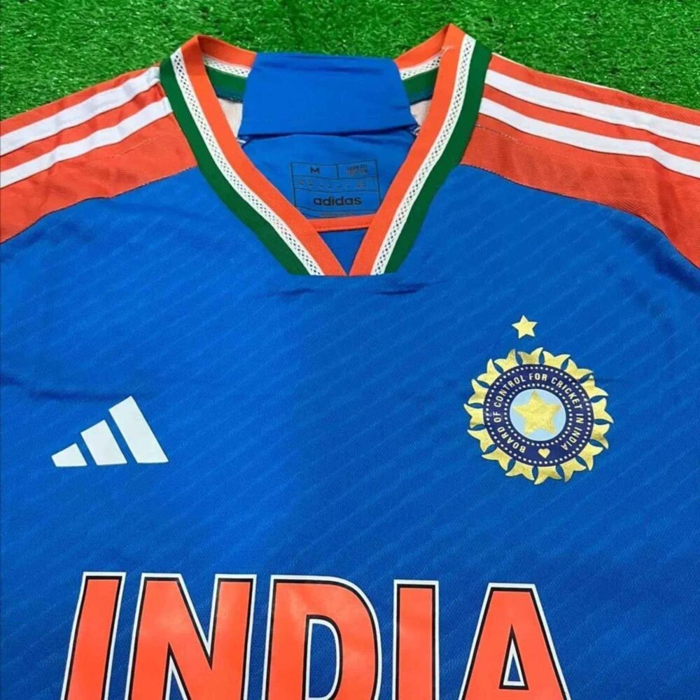 INDIA NEW T20 Cricket Jersey 24/25 (FV) - Image 2