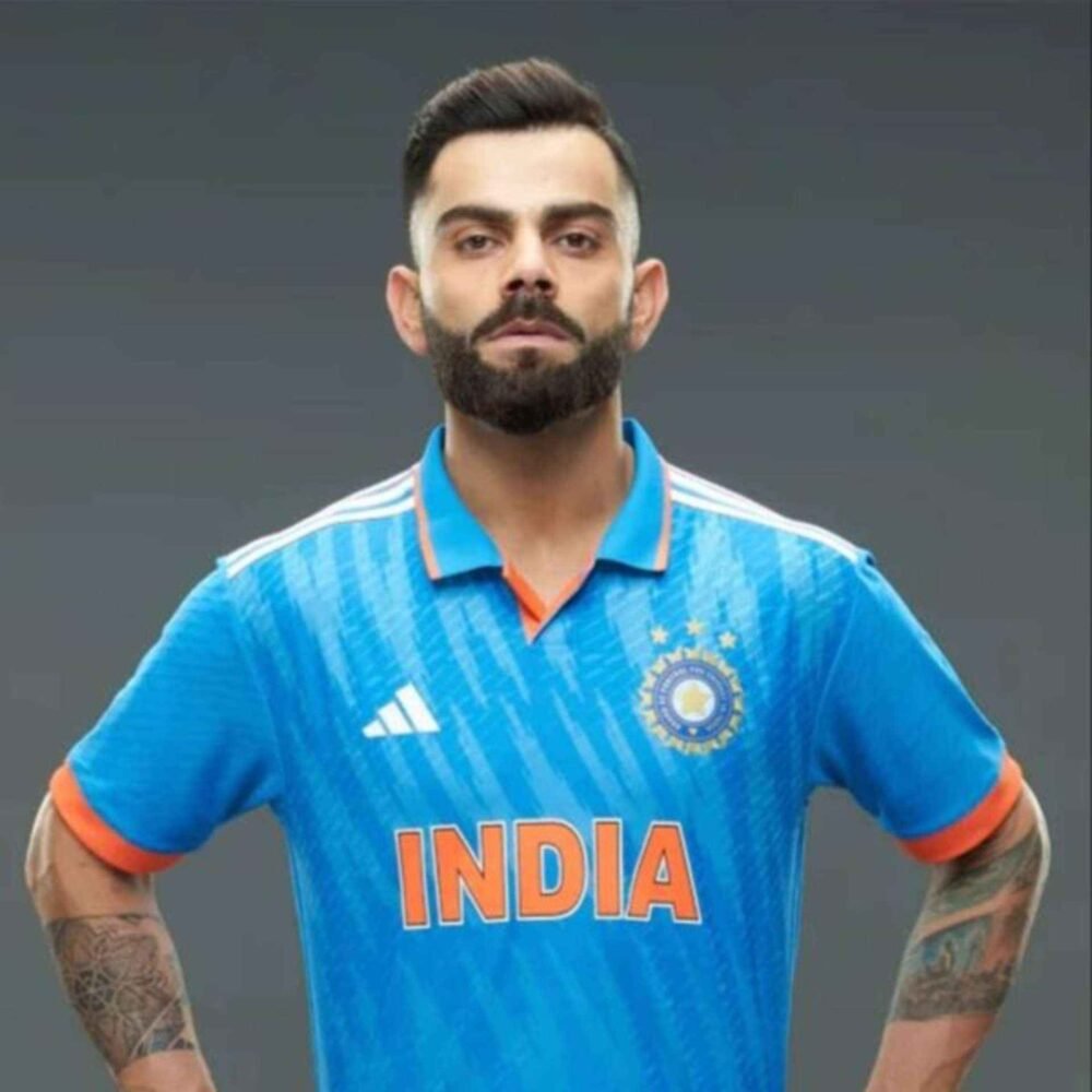 INDIA CRICKET ODI Jersey 2023 (FV) - Image 2