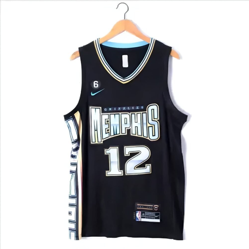 Memphis Grizzlies Black JA MORANT (12)