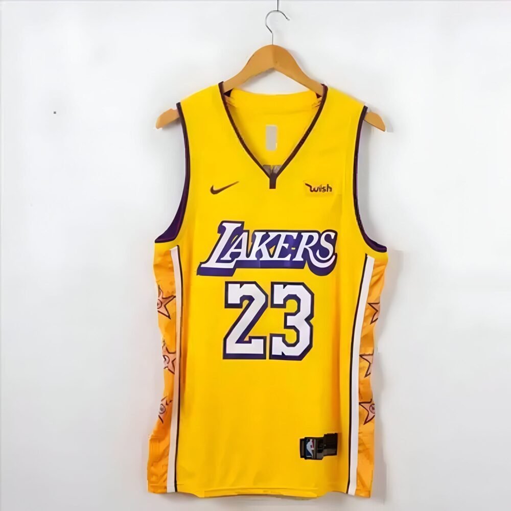 Los Angeles Lakers Yellow Star Edition JAMES (23)