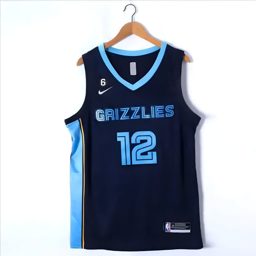 Memphis Grizzlies Blue JA MORANT (12)