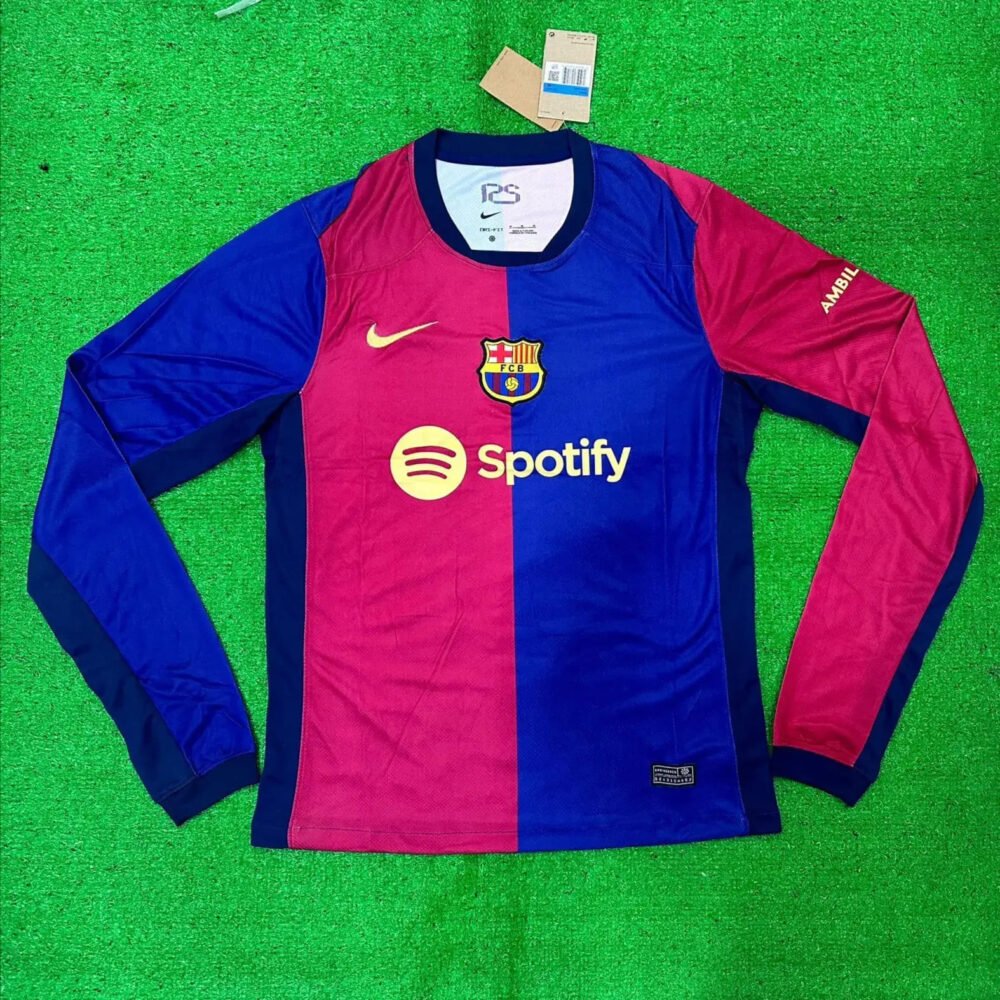 Barcelona Home Kit 24/25 Full Sleeve (FV) - Image 2