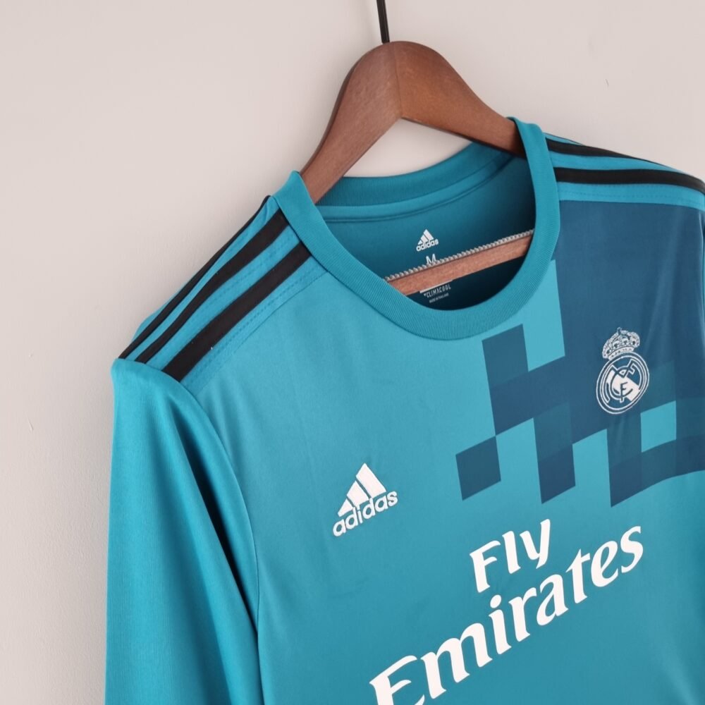 Real Madrid Third Kit 2017/18 (Full Sleeve) - Image 3