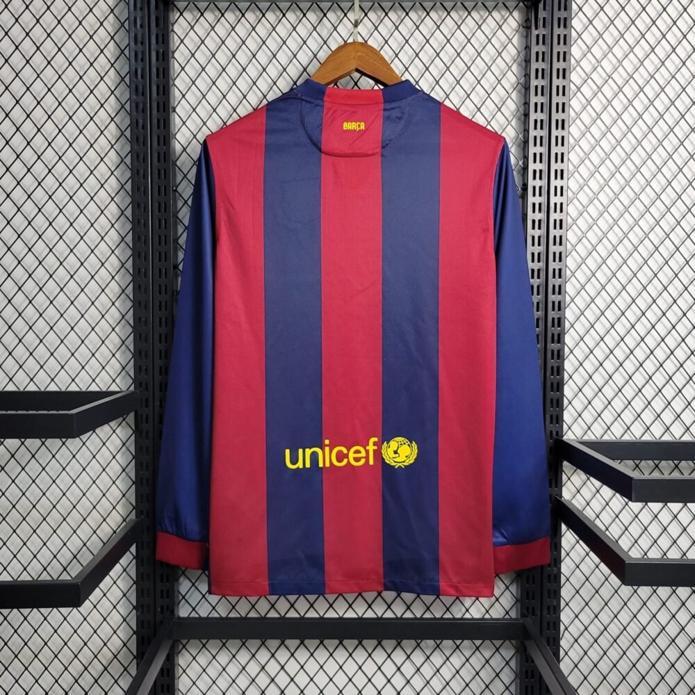 Barcelona Home Kit 2014/15 (Full Sleeve) - Image 4