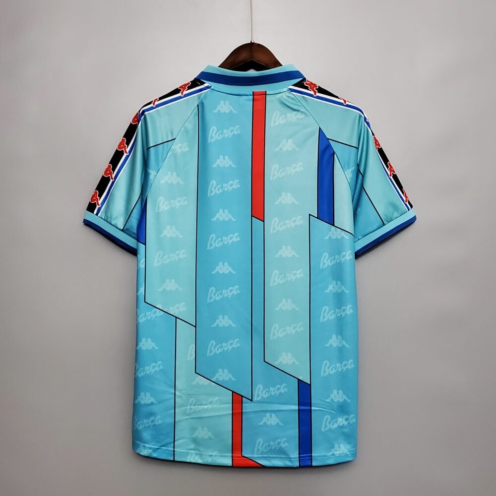 Barcelona Away Kit 1996/97 (Half Sleeve) - Image 4