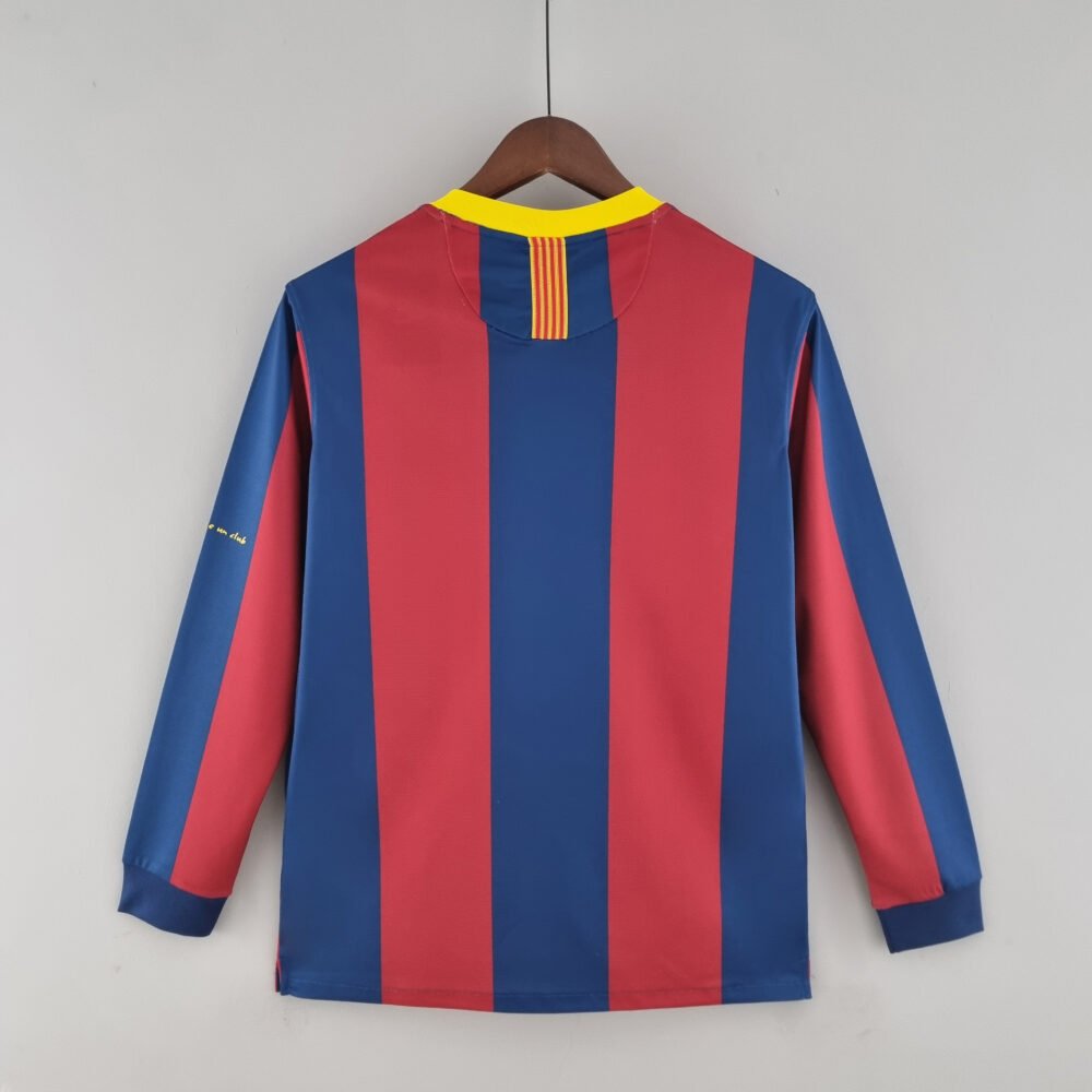 Barcelona Home Kit 2010/11 (Full Sleeve) - Image 4