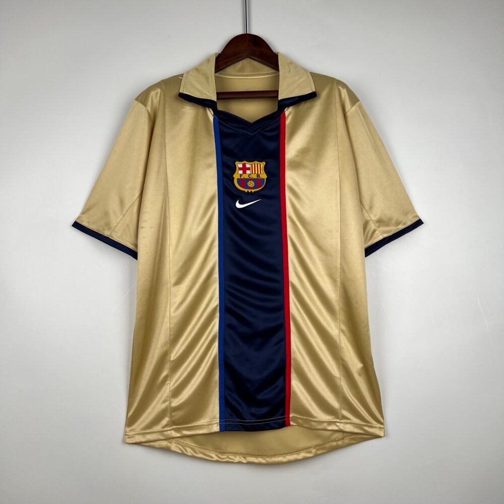 Barcelona Away Kit 2001/02 (Half Sleeve)