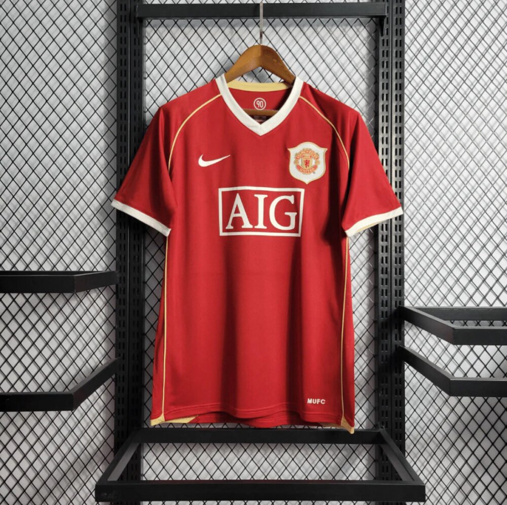 Manchester United Home Kit 2006/07 (Half Sleeve)
