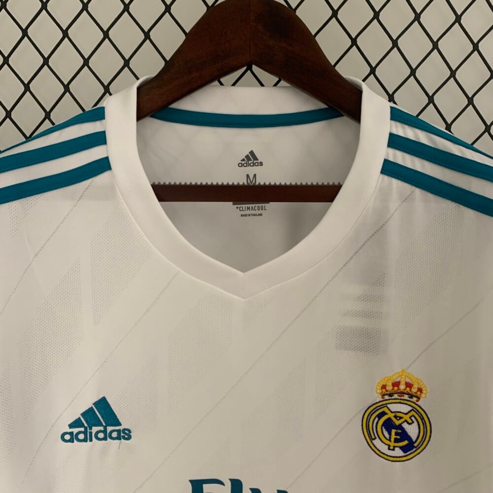 Real Madrid Home Kit 2017/18 (Full Sleeve) - Image 4