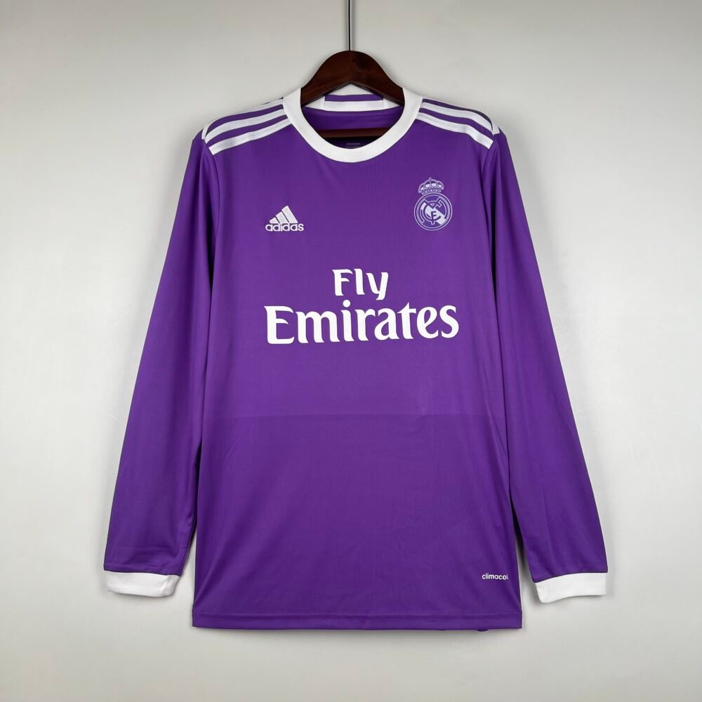 Real Madrid Away Kit 2016/17 (Full Sleeve)