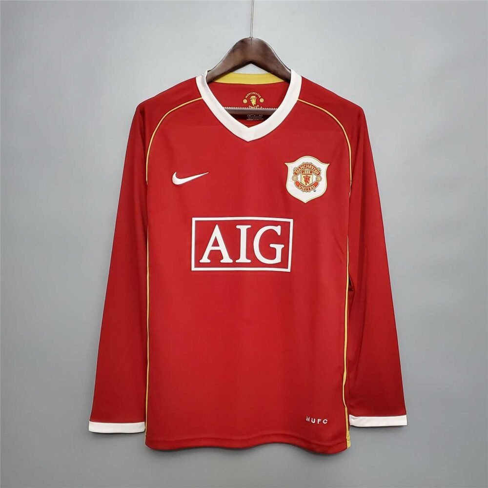 Manchester United Home Kit 2006/07 (Full Sleeve)