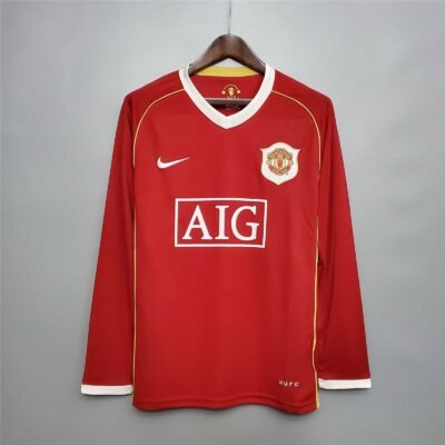 Manchester United Home Kit 2006/07 (Full Sleeve)