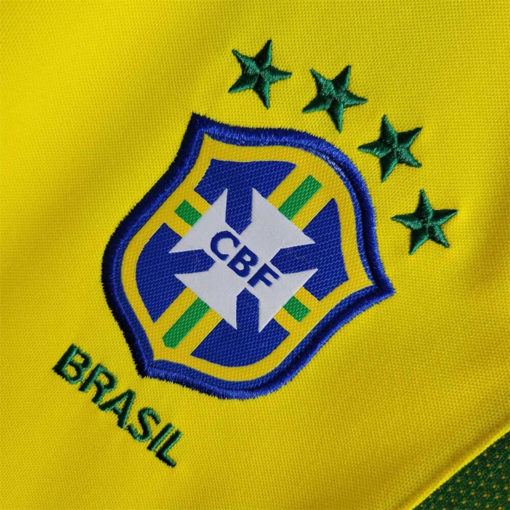 Brazil Home Kit 2002 (Half Sleeve) - Image 3