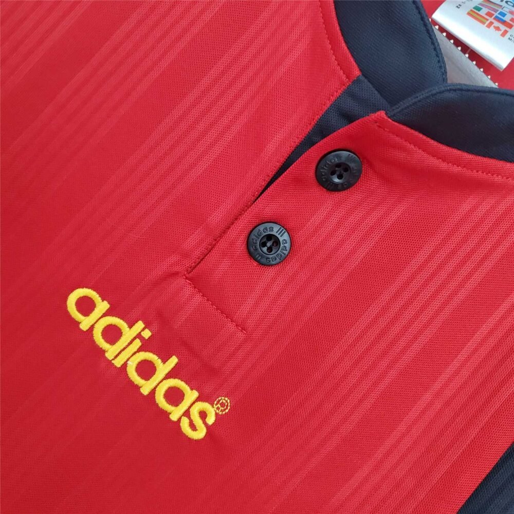Spain Home Kit EURO 1996 (Half Sleeve) - Image 4