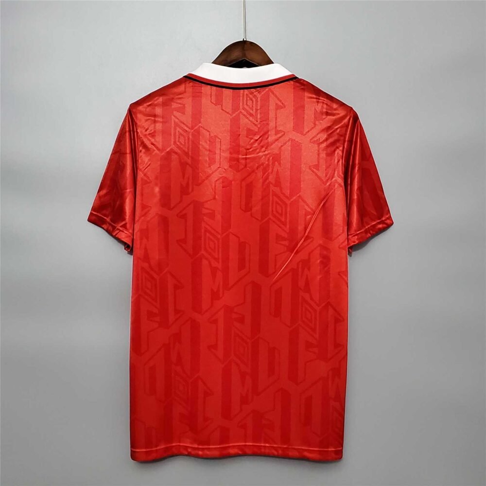 Manchester United Home Kit 1993/94 (Half Sleeve) - Image 5
