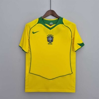 Brazil Home Kit 2004 (Half Sleeve)