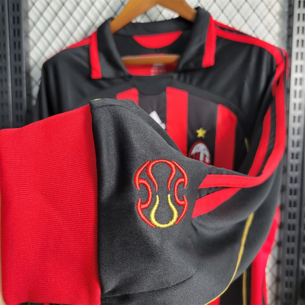 AC Milan Home Kit 2006/07 (Full Sleeve) - Image 3