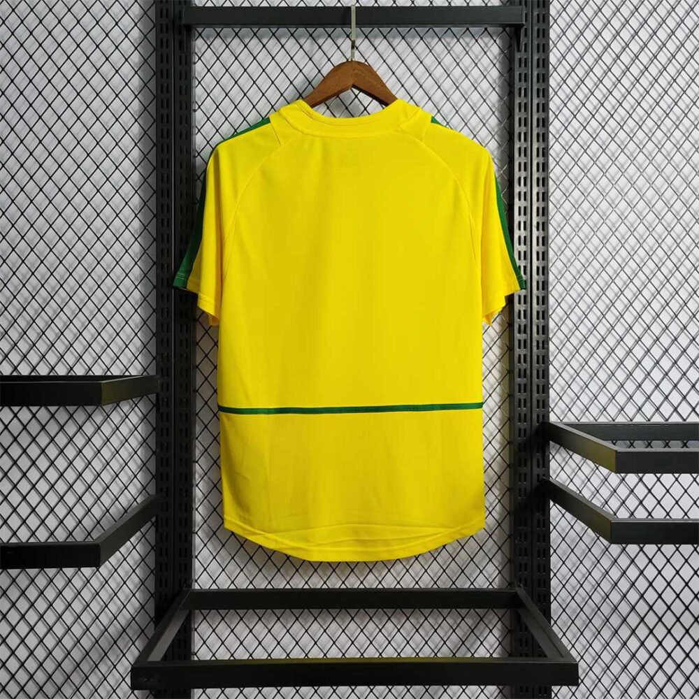 Brazil Home Kit 2002 (Half Sleeve) - Image 5