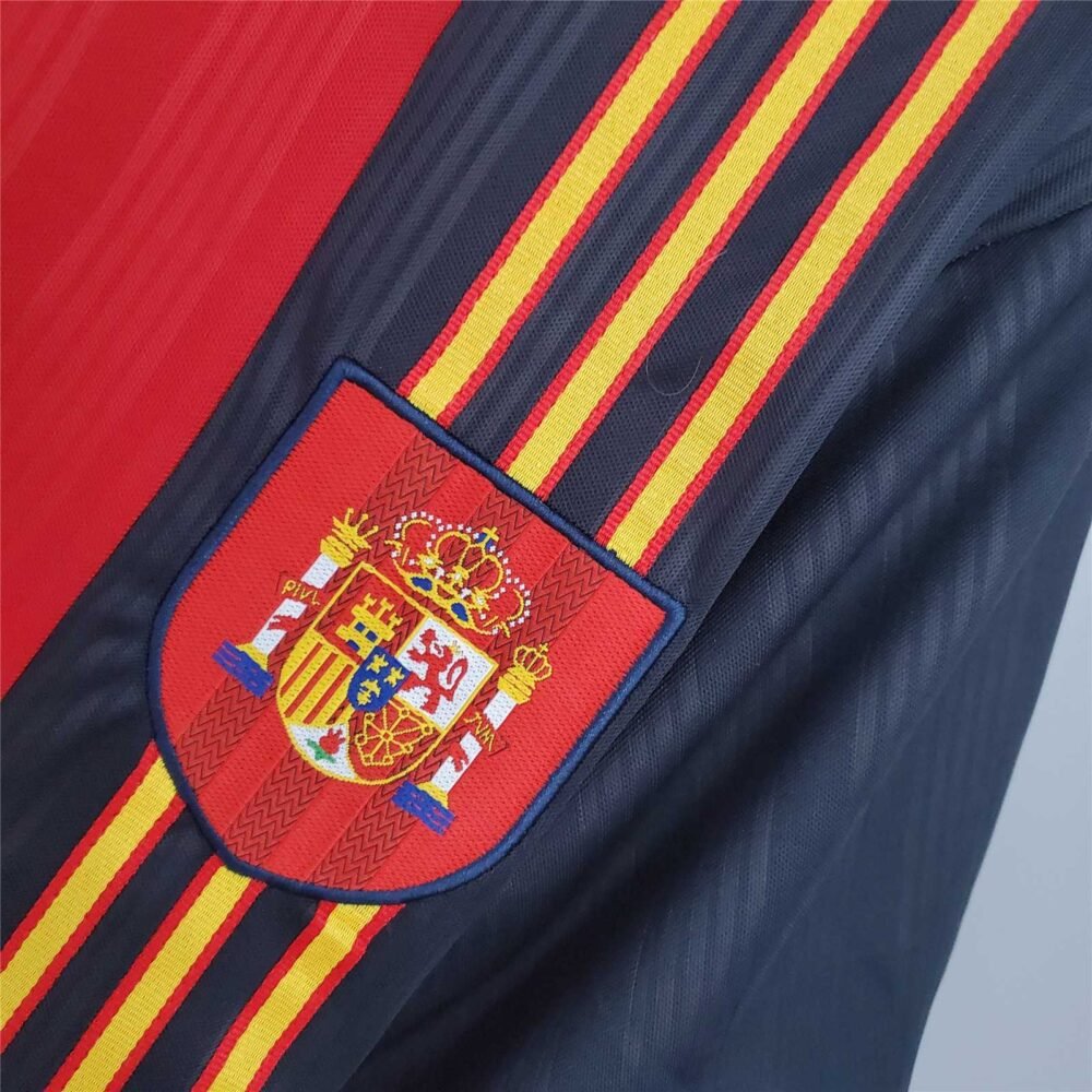 Spain Home Kit EURO 1996 (Half Sleeve) - Image 3