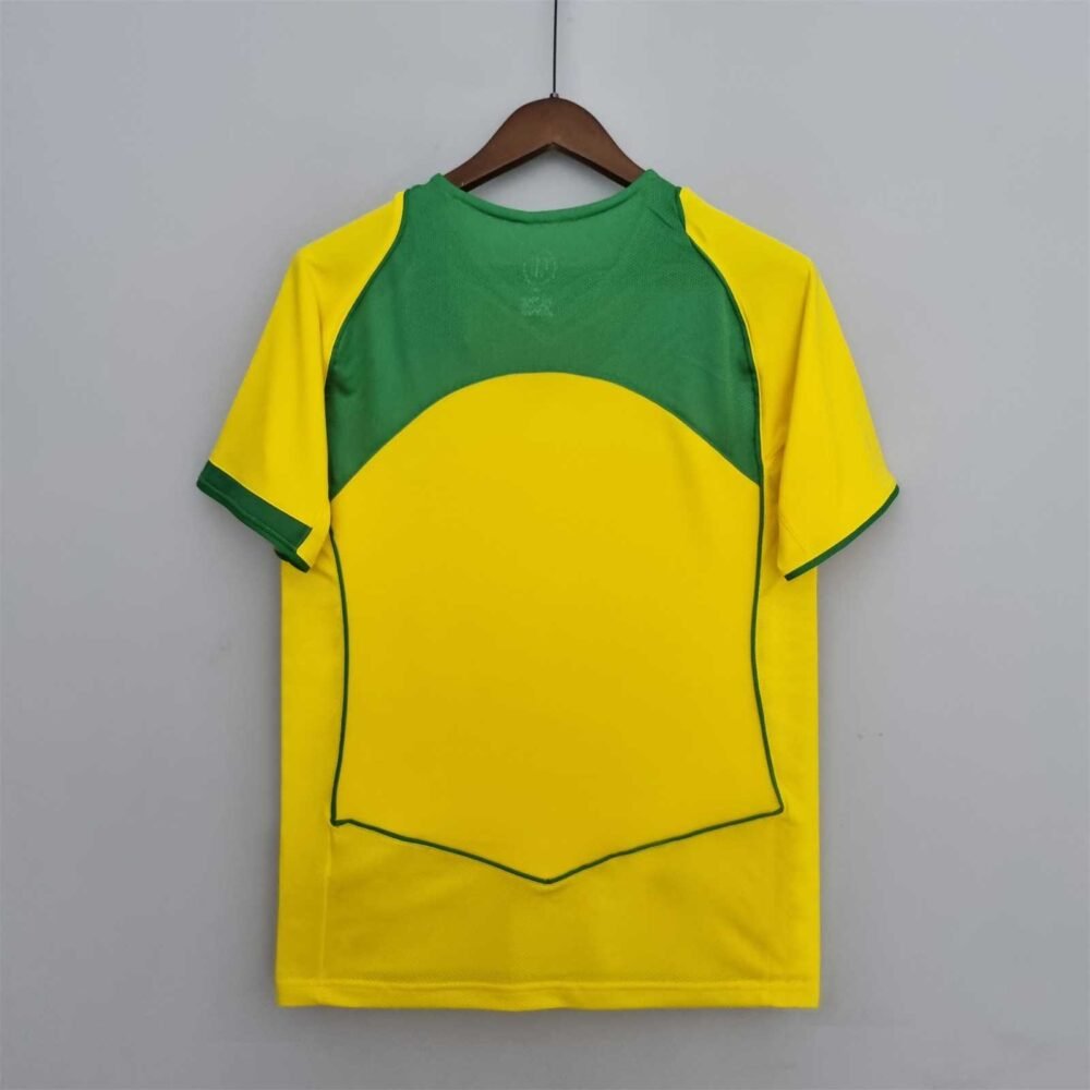 Brazil Home Kit 2004 (Half Sleeve) - Image 5
