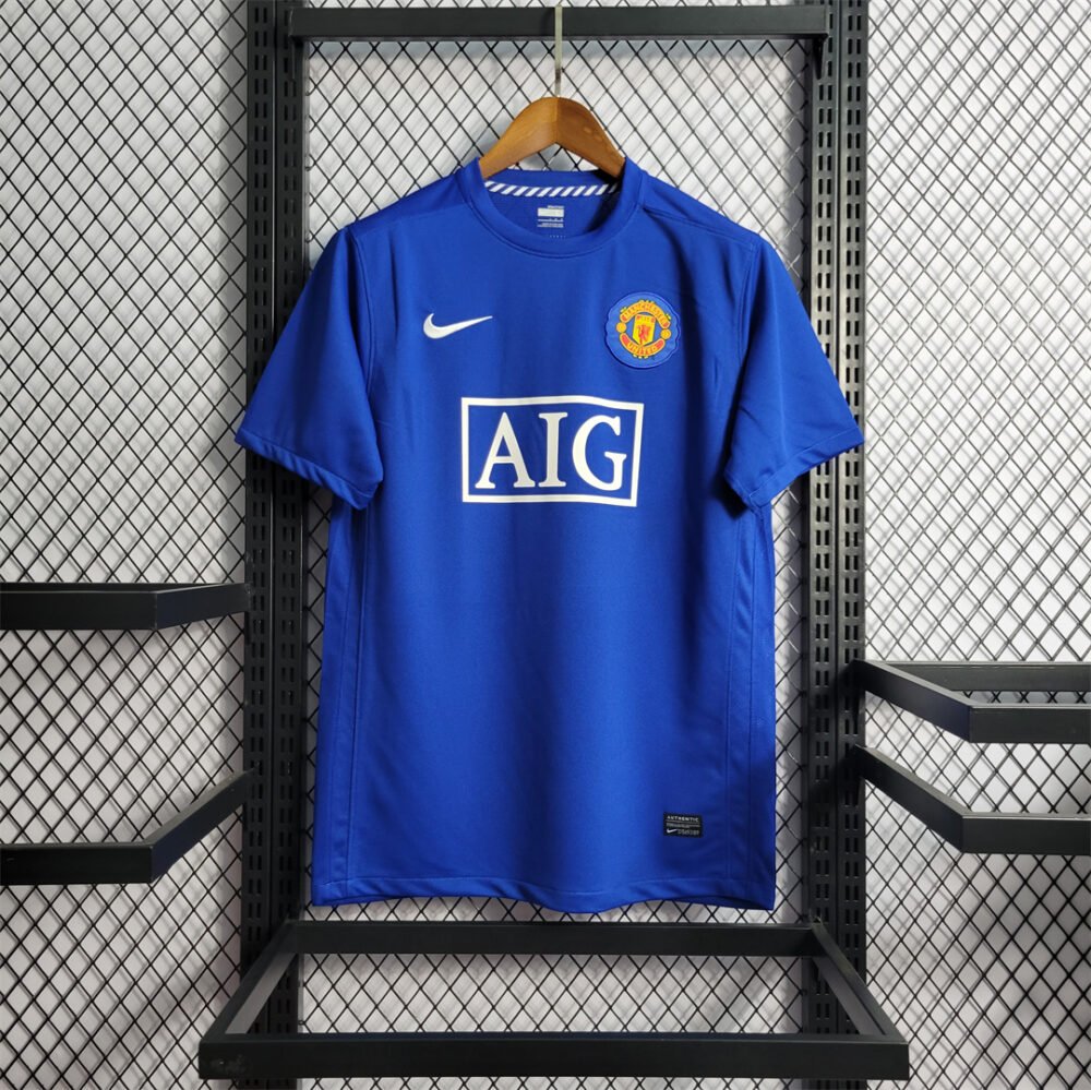 Manchester United Away Kit 2008/09 (Half Sleeve)