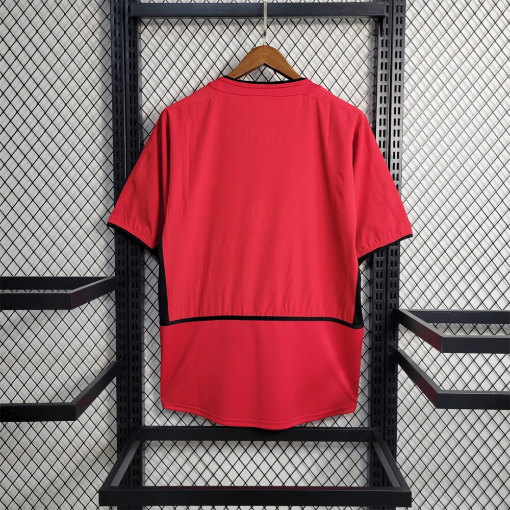 Manchester United Home Kit 2002/03 (Half Sleeve) - Image 5