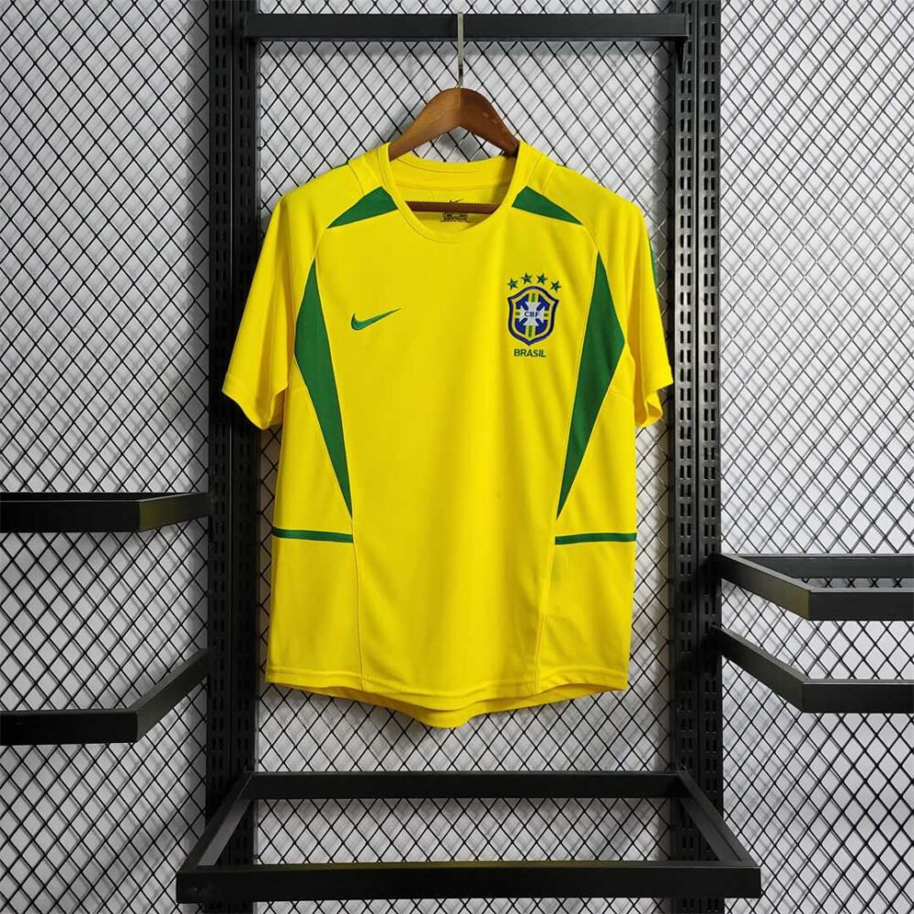 Brazil Home Kit 2002 (Half Sleeve)