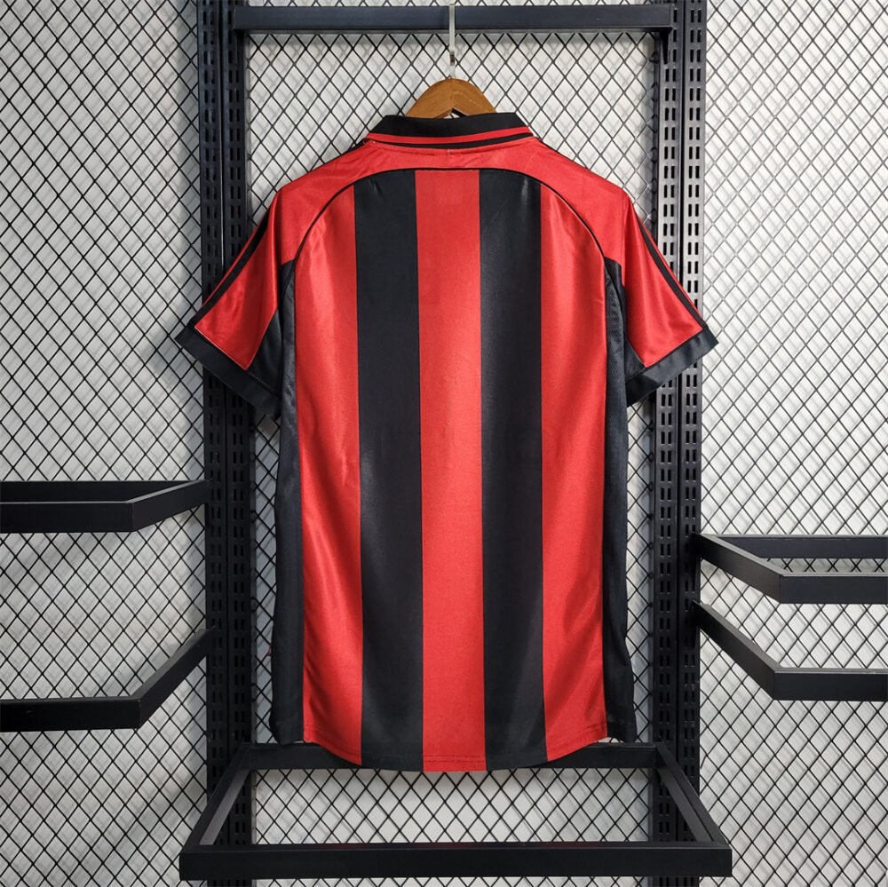 AC Milan Home Kit 1998/99 (Half Sleeve) - Image 4