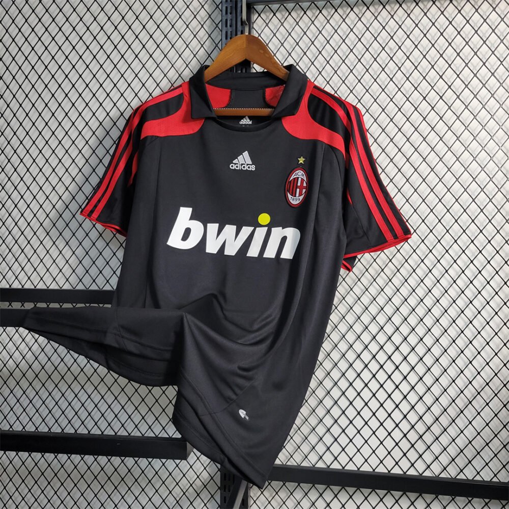 AC Milan Home Kit 2007/08 (Half Sleeve) - Image 3