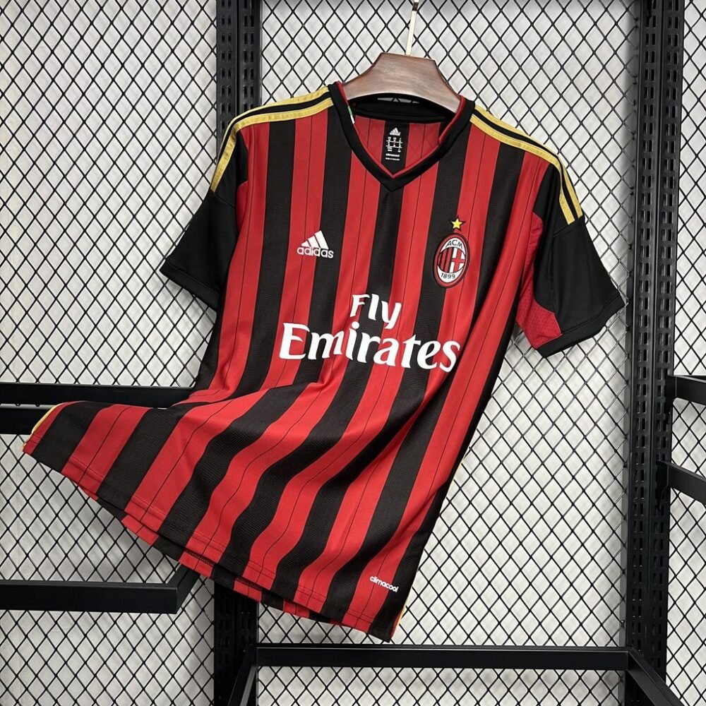 AC Milan Home Kit 2013/14 (Half Sleeve) - Image 5