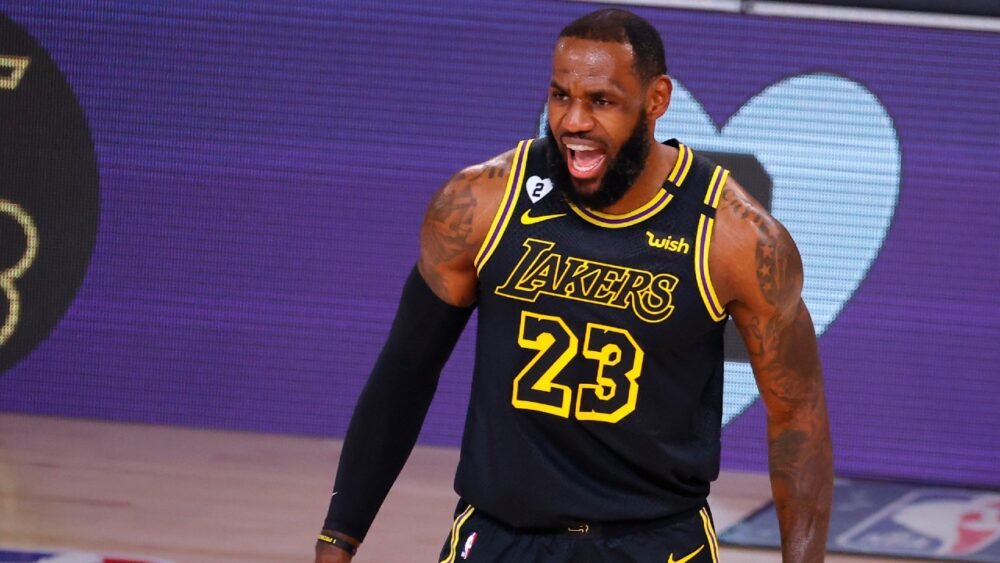Los Angeles Lakers Silky black Edition JAMES (23)