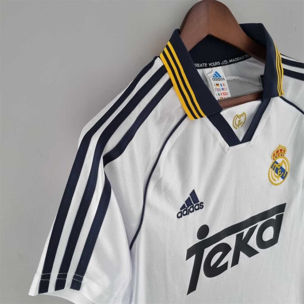 Real Madrid Home Kit 1998/99 (Half Sleeve) - Image 5