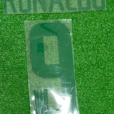 Brazil Home Kit 2002 (Half Sleeve) - L-42, RONALDO (9)