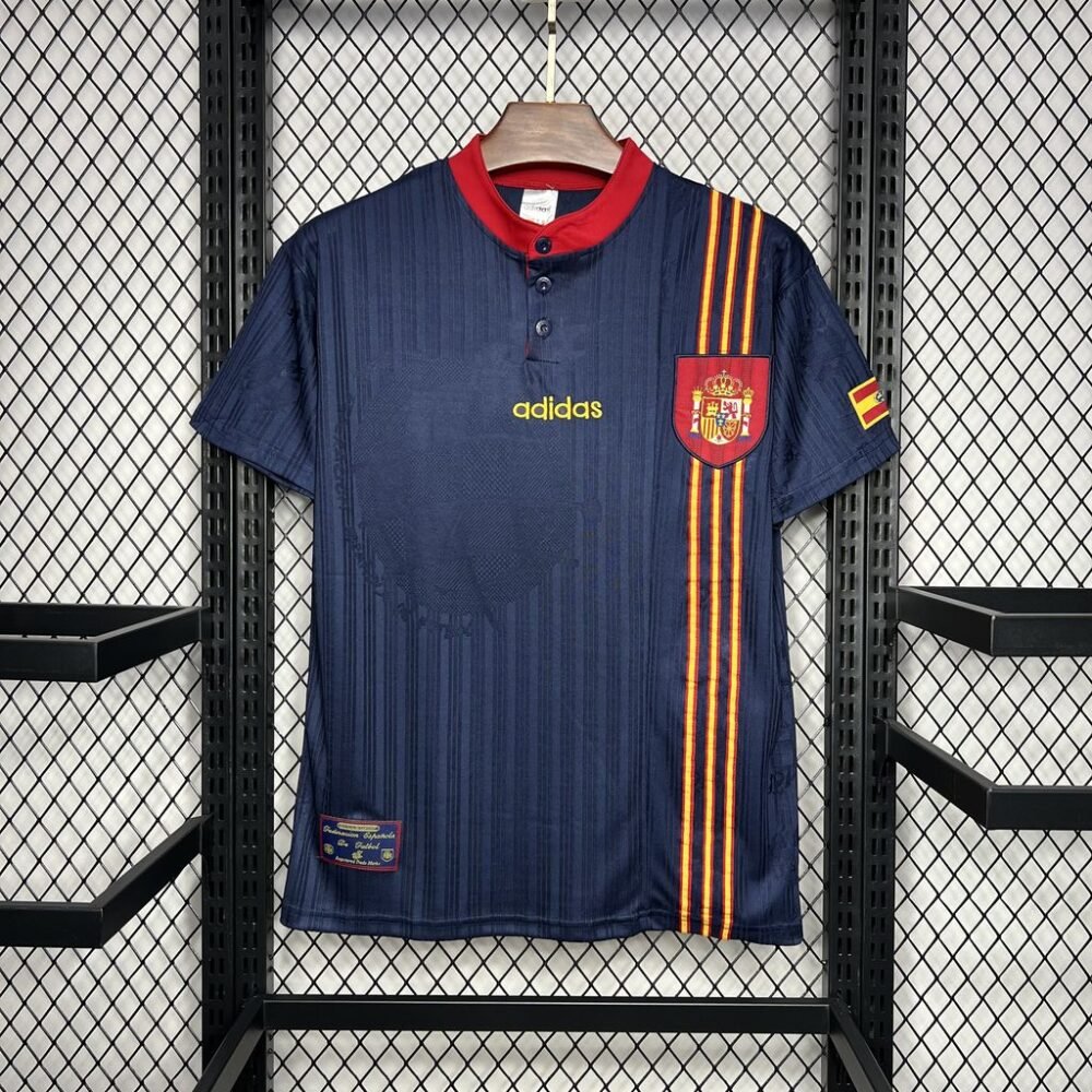 Spain Away Kit EURO 1996 (Half Sleeve)