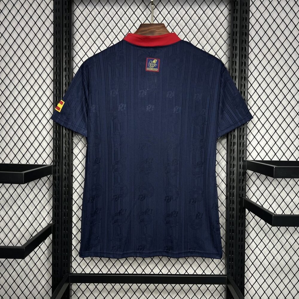 Spain Away Kit EURO 1996 (Half Sleeve) - Image 4