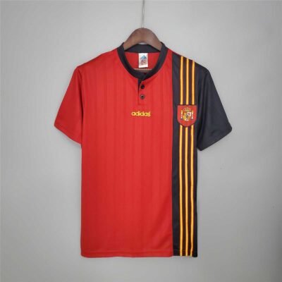 Spain Home Kit EURO 1996 (Half Sleeve)