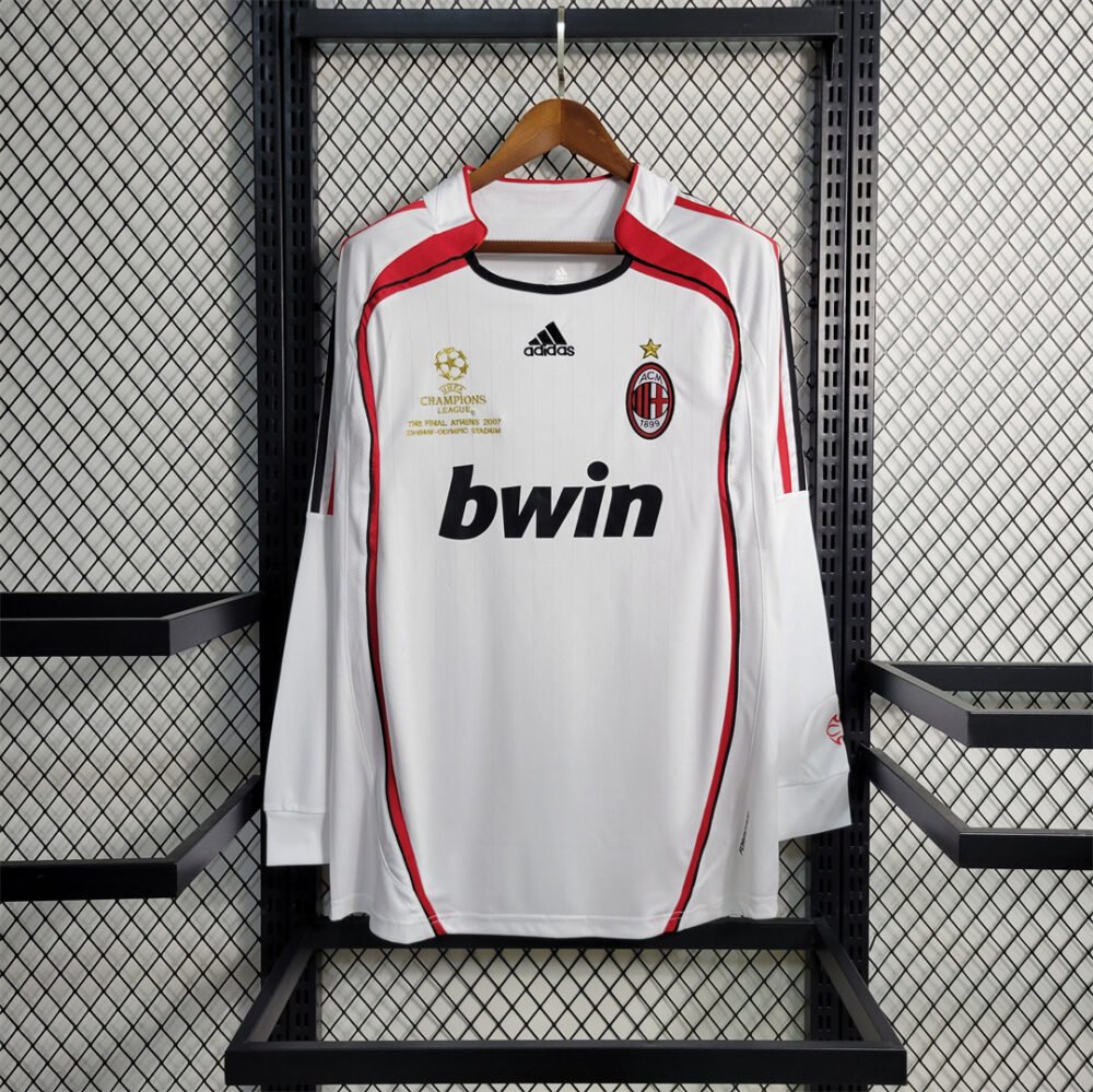 AC Milan Away Kit UCL FINAL 2007 (Full Sleeve)