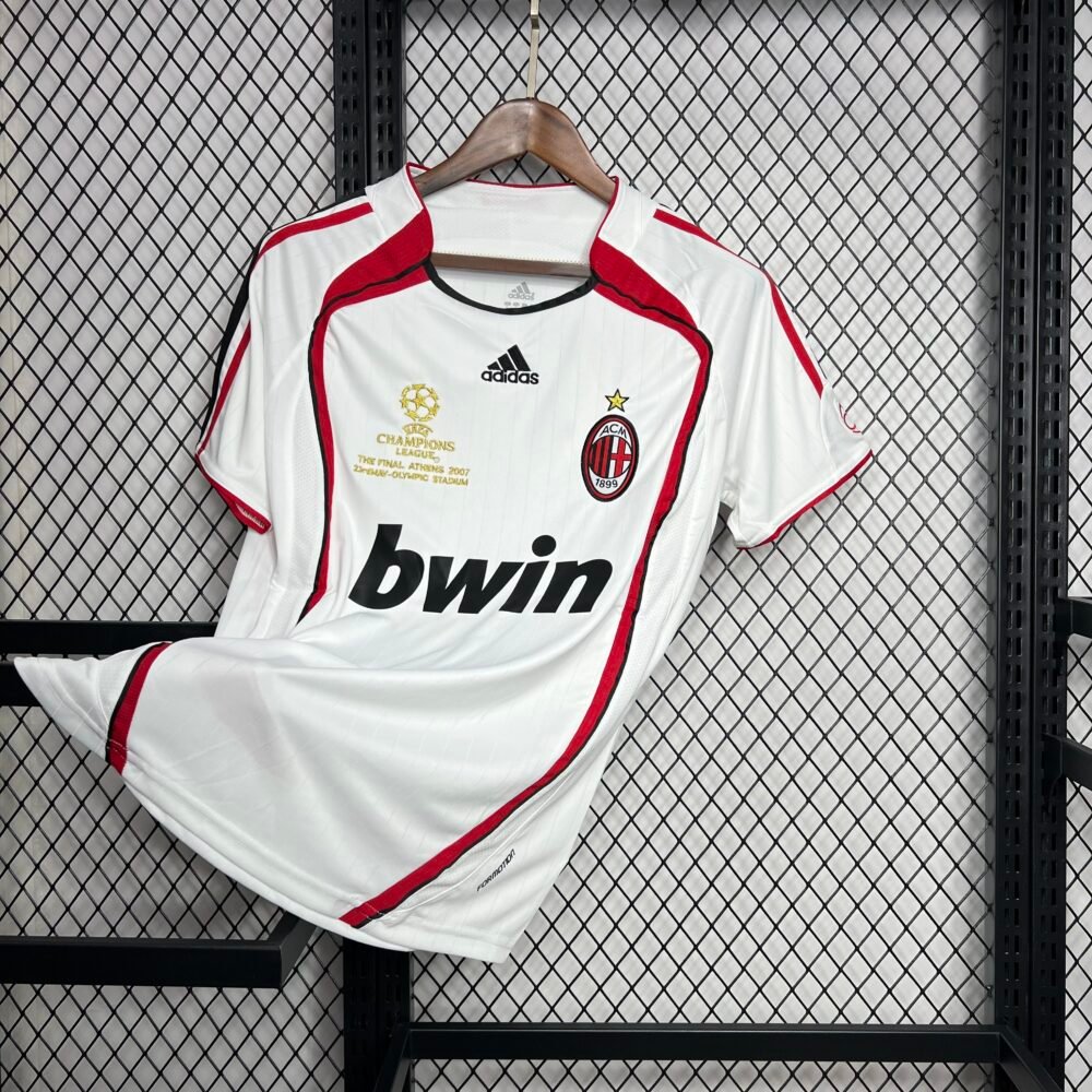 AC Milan Away Kit UCL FINAL 2007 (Half Sleeve) - Image 3