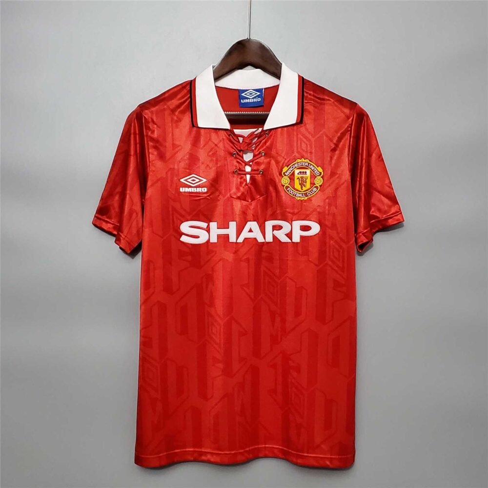 Manchester United Home Kit 1993/94 (Half Sleeve)