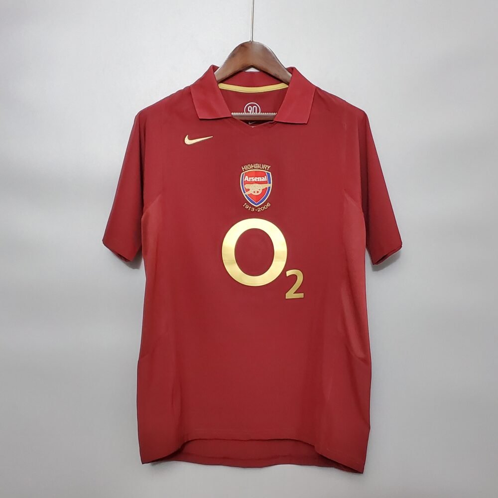 Arsenal Home Kit 2005/06 (Half Sleeve)