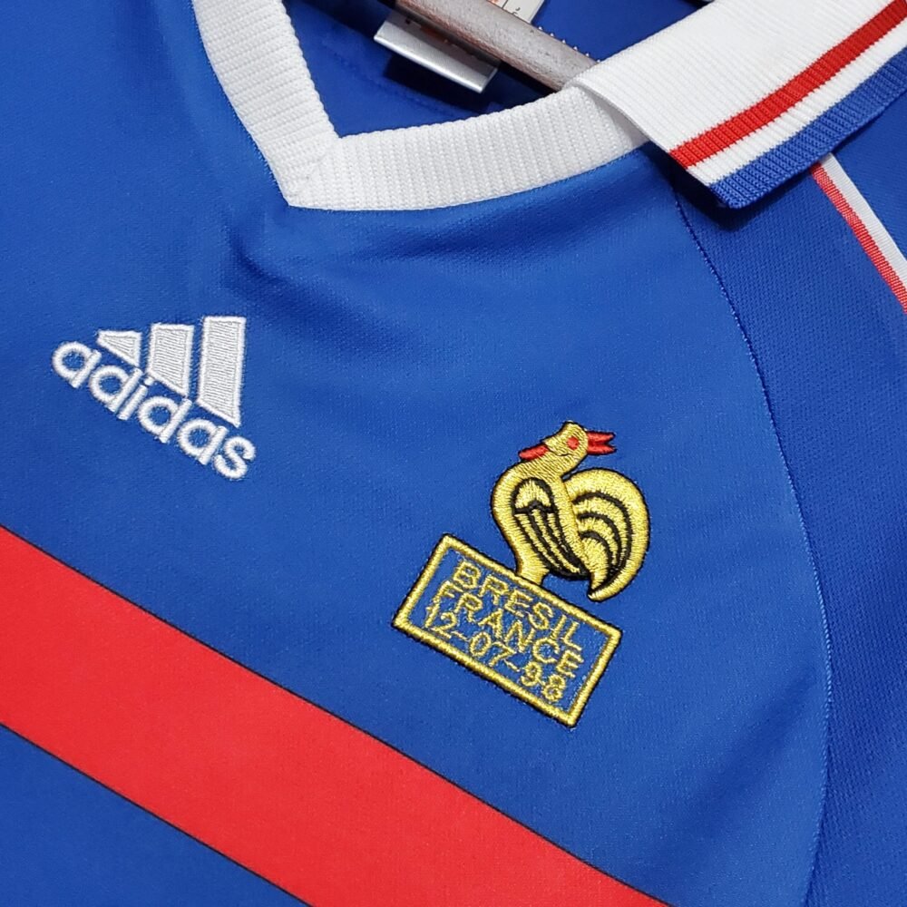 France Home Kit 1998 (Half Sleeve) - Image 3