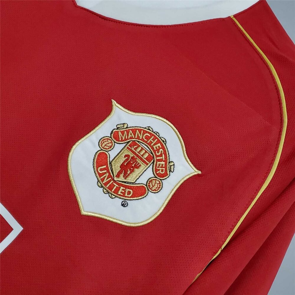 Manchester United Home Kit 2006/07 (Full Sleeve) - Image 3