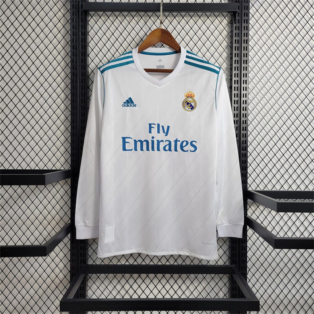 Real Madrid Home Kit 2017/18 (Full Sleeve)