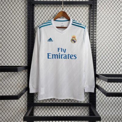 Real Madrid Home Kit 2017/18 (Full Sleeve)