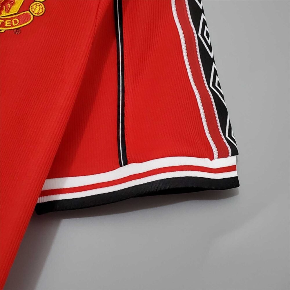 Manchester United Home Kit 1998/99 (Half Sleeve) - Image 6