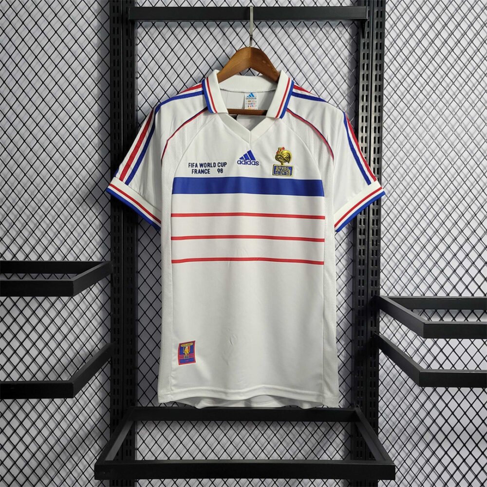France Away Kit 1998 (Half Sleeve)